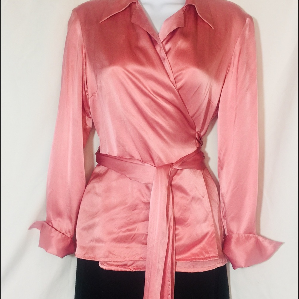 SUSAN LUCCI SILK BLOUSE